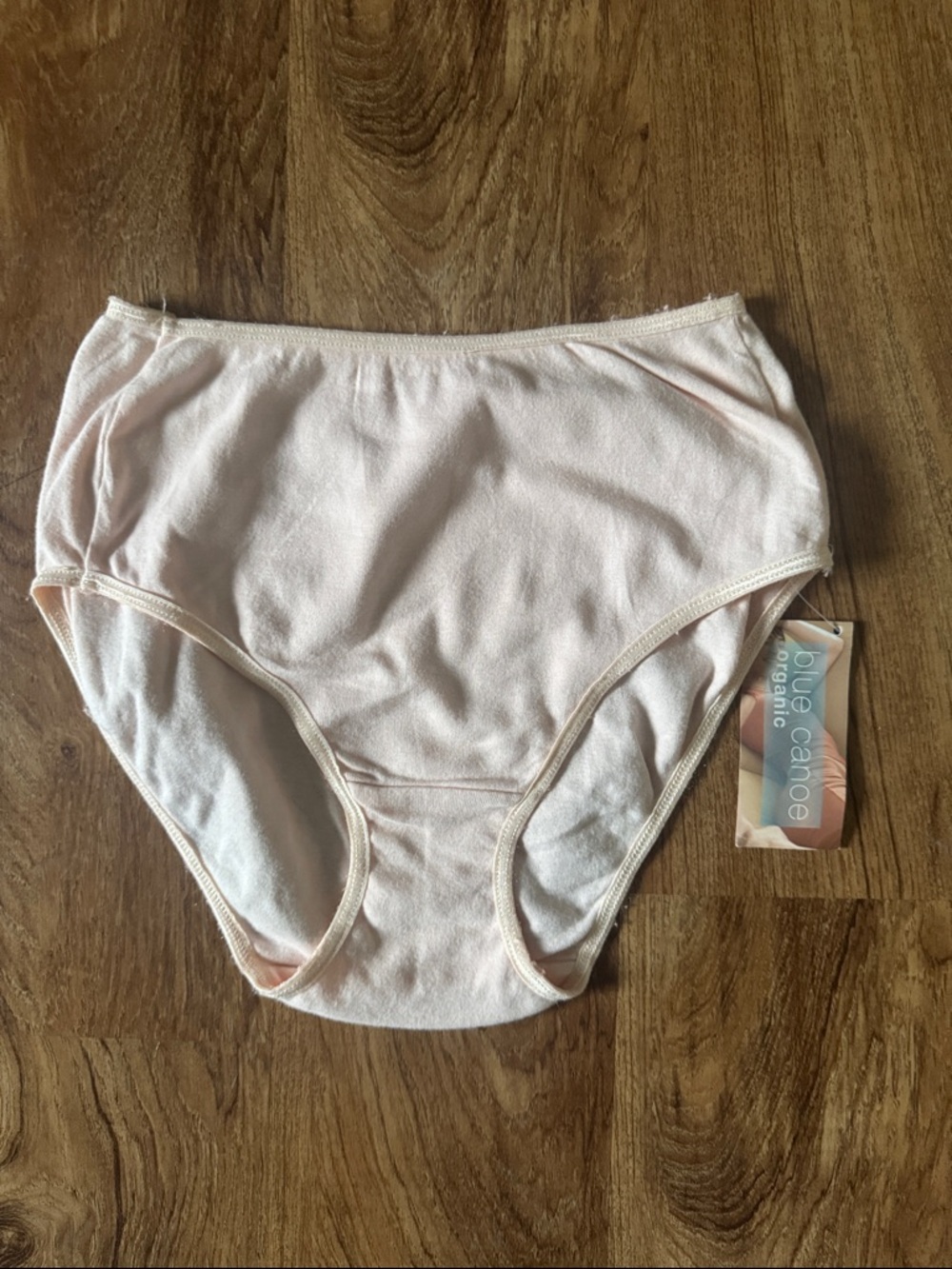 Blue Canoe Organic Cotton Classic Full-Coverage Briefs - pink - small - NWT